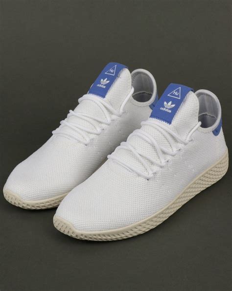 adidas pw tennis hu herren weiß blau|adidas Pharrell Williams Tennis HU ftwr white/chalk .